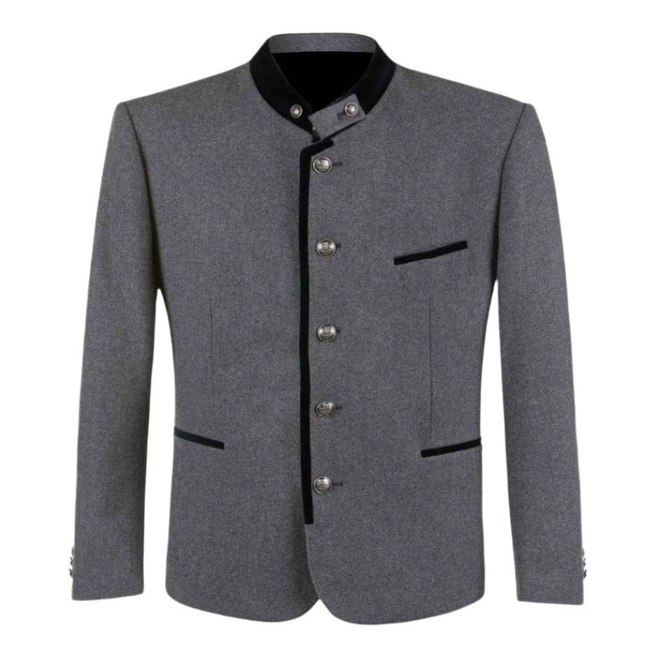 Lodenjacke Herren im Trachtenstil ideal zur Lederhose kombinierbar - Lederhose Herren