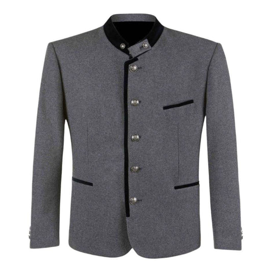 Lodenjacke Herren im Trachtenstil ideal zur Lederhose kombinierbar - Lederhose Herren
