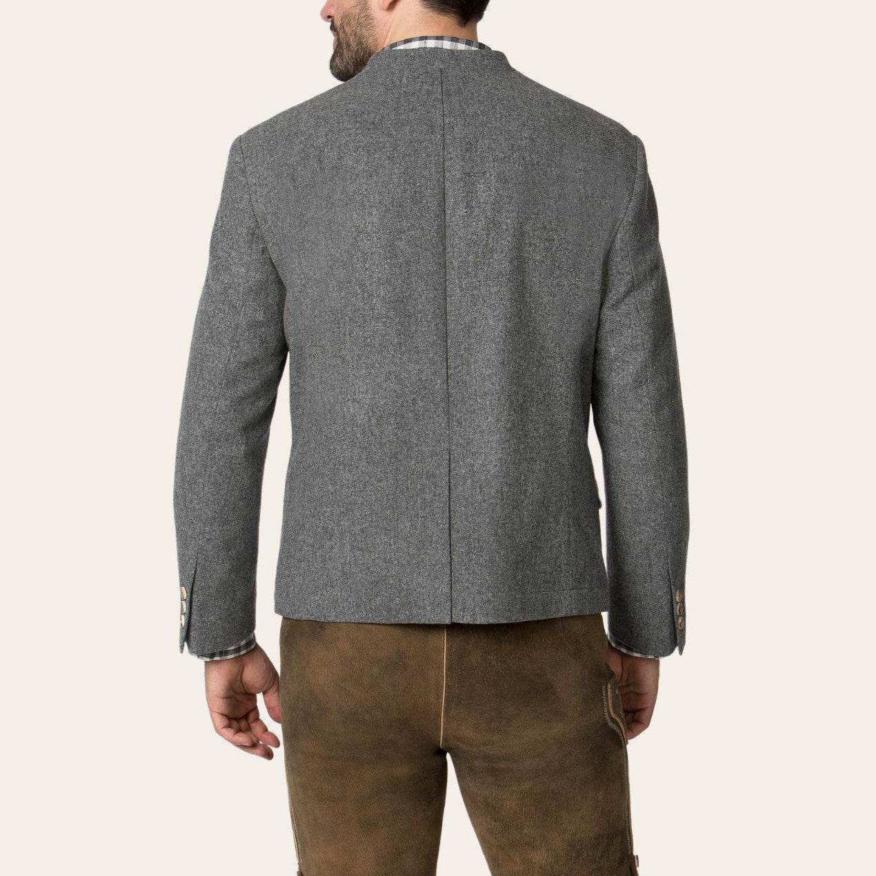 Herren Trachtenjanker aus Loden für bayerischen Stil perfekt - Lederhose Herren