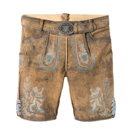Authentische Trachtenhose für Herren mit Alpen-Flair - Lederhose Herren