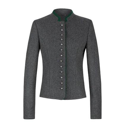 Bayerische Dirndljacke für Frauen in Schwarz - Lederhose Herren