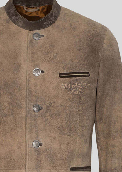 Klassisch geschnittene Trachtenjacke Herren für die Wiesn - Lederhose Herren