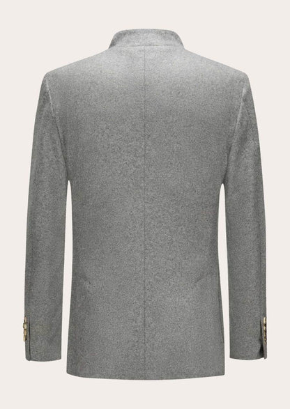 Klassische Jacke Herren Tracht aus Loden mit Ziernähten - Lederhose Herren