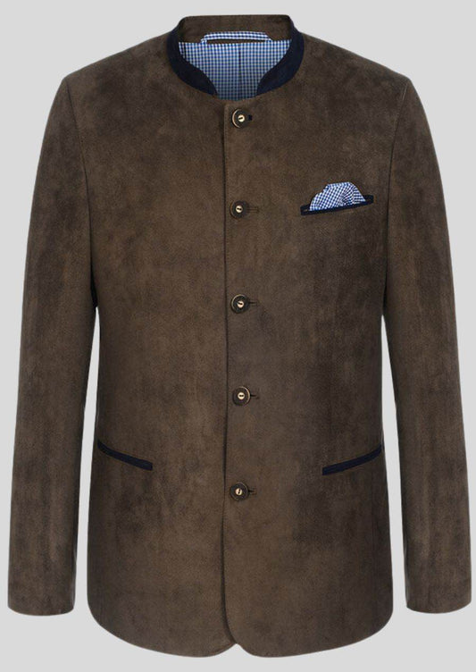 Trachtenjacke Männer aus Loden perfekt zum Oktoberfest Look - Lederhose Herren