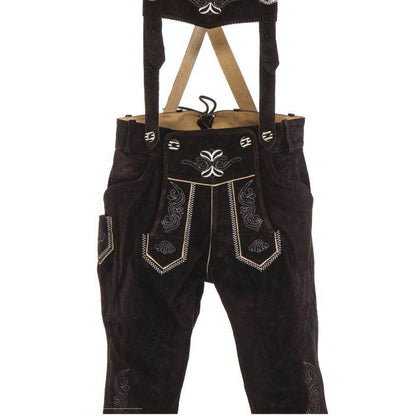 Alpenländische Lederhose Herren mit urigem Charakter - Lederhose Herren