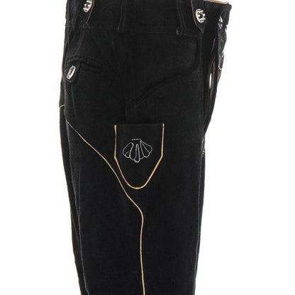 Alpenländische Lederhose Herren mit urigem Charakter - Lederhose Herren