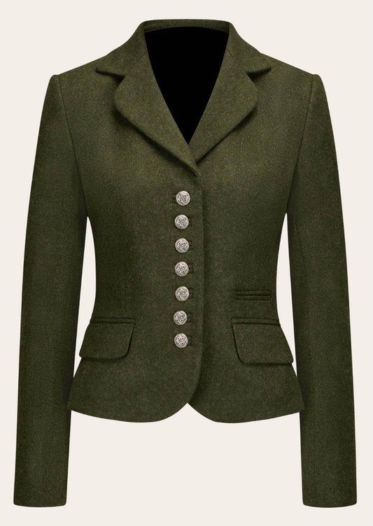 Oktoberfest Jacke für Damen aus Wollstoff mit femininer Passform - Lederhose Herren