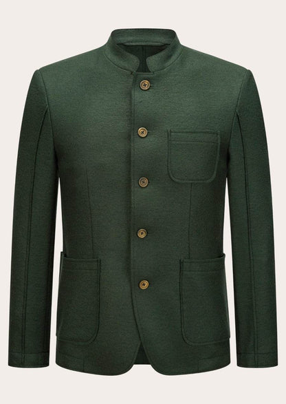 Schlichte Herrenjacke Tracht für elegante Volksfestmode - Lederhose Herren