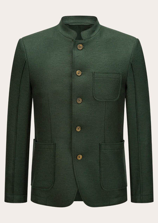 Schlichte Herrenjacke Tracht für elegante Volksfestmode - Lederhose Herren
