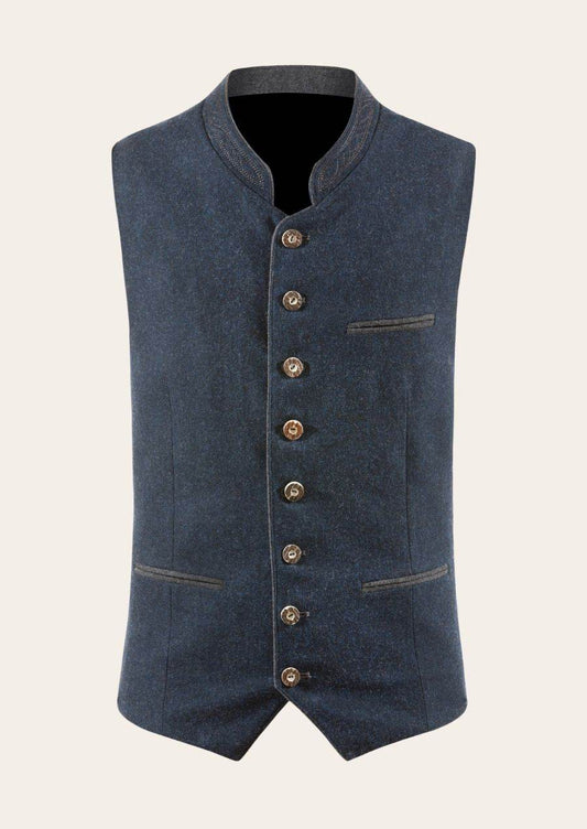 Herren Trachtenweste im Vintage Look für festliche Trachtenmode - Lederhose Herren