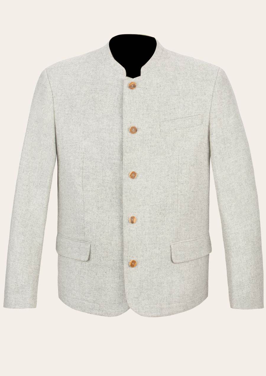 Herren Landhausjacke mit Knöpfen perfekt für Wiesn & Alm - Lederhose Herren