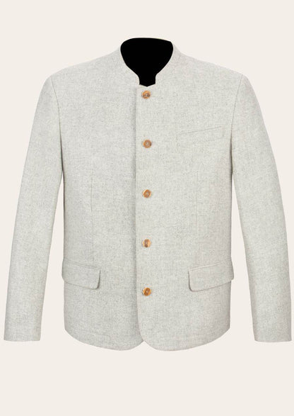 Herren Landhausjacke mit Knöpfen perfekt für Wiesn & Alm - Lederhose Herren