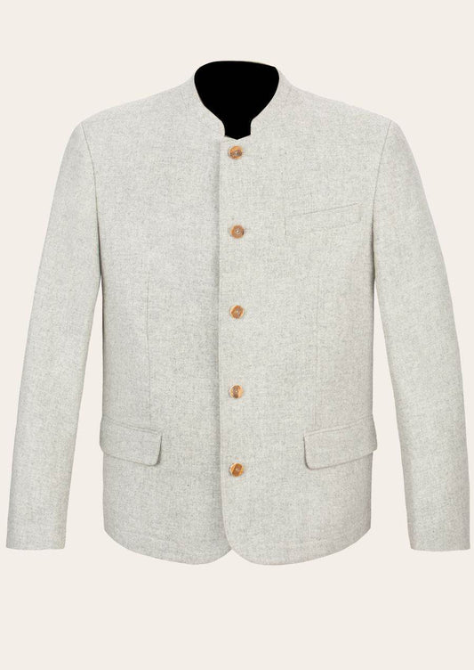 Herren Landhausjacke mit Knöpfen perfekt für Wiesn & Alm - Lederhose Herren