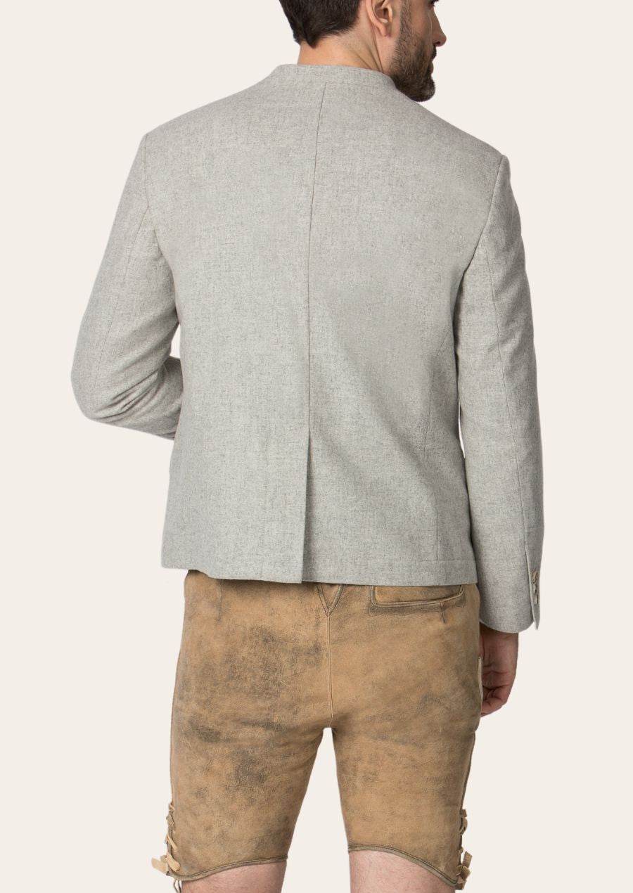 Herren Landhausjacke mit Knöpfen perfekt für Wiesn & Alm - Lederhose Herren