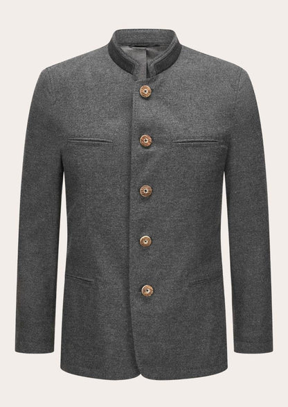 Männliche Trachtenjacke aus Walk für den stilvollen Auftritt - Lederhose Herren