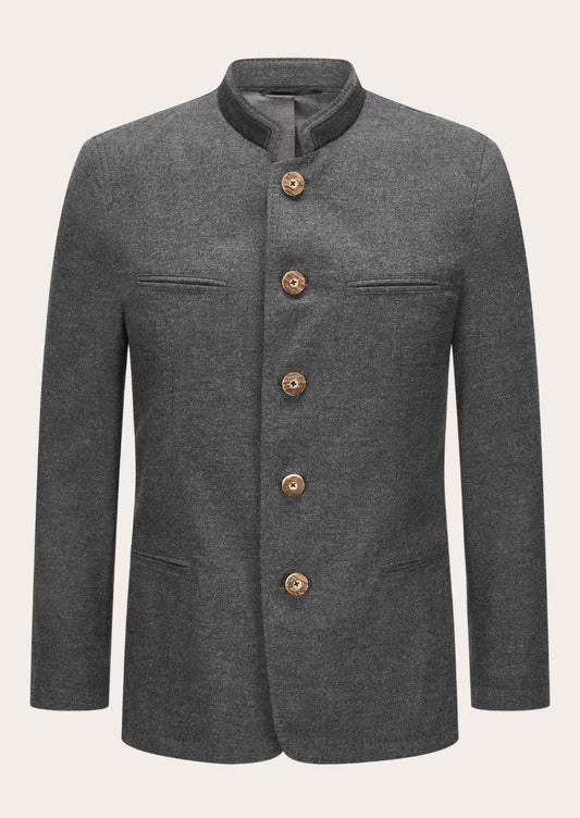 Männliche Trachtenjacke aus Walk für den stilvollen Auftritt - Lederhose Herren