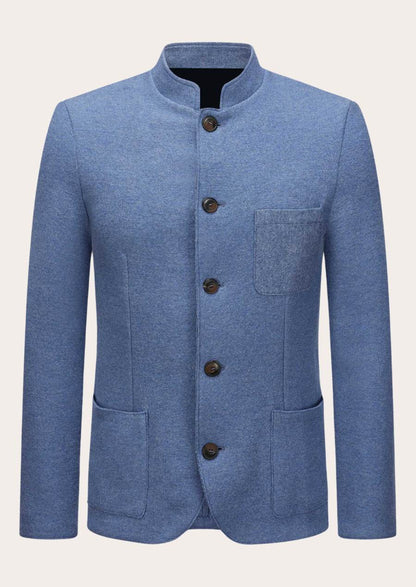 Trachtenjacke für Herren mit Reverskragen und Stickdetails - Lederhose Herren